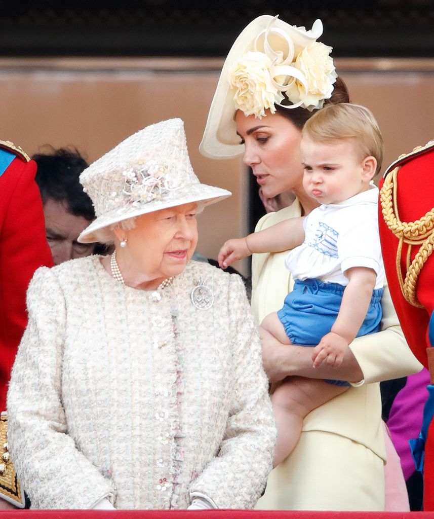 Prince Louis looked adorable at Trooping the Colour