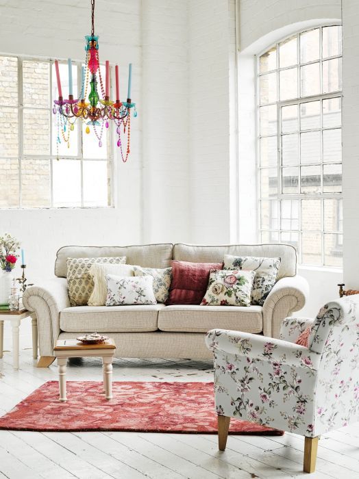 17 Oak Furniture Land floral chair