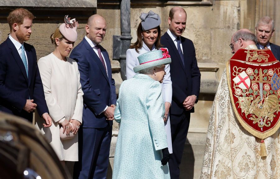 the queen kate middleton easter