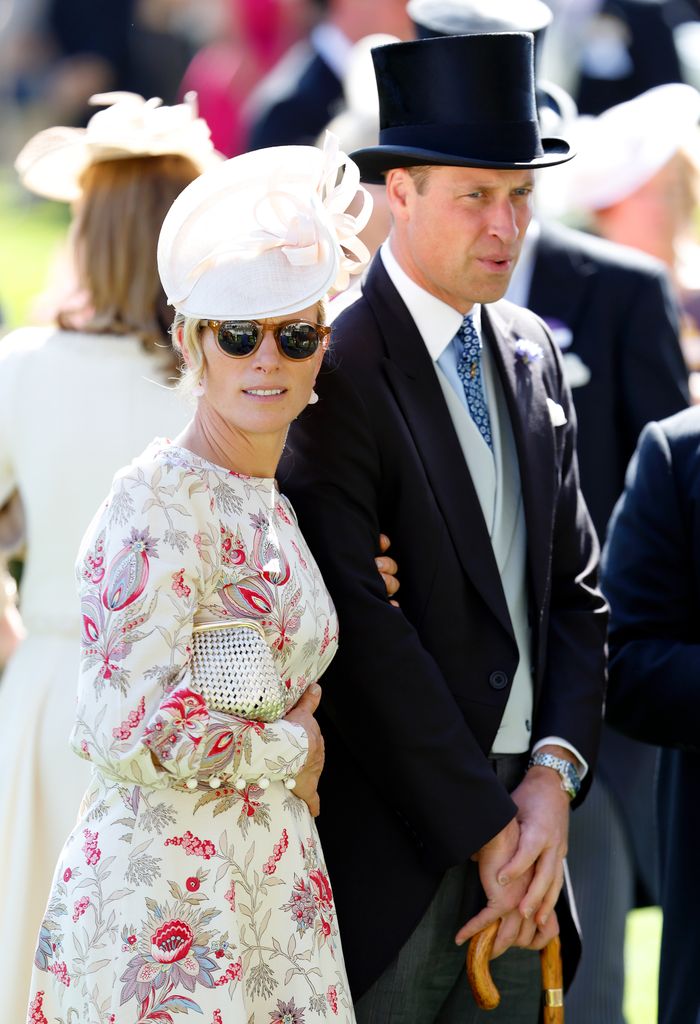 Zara Tindall and Prince William attend day two of Royal Ascot 2024