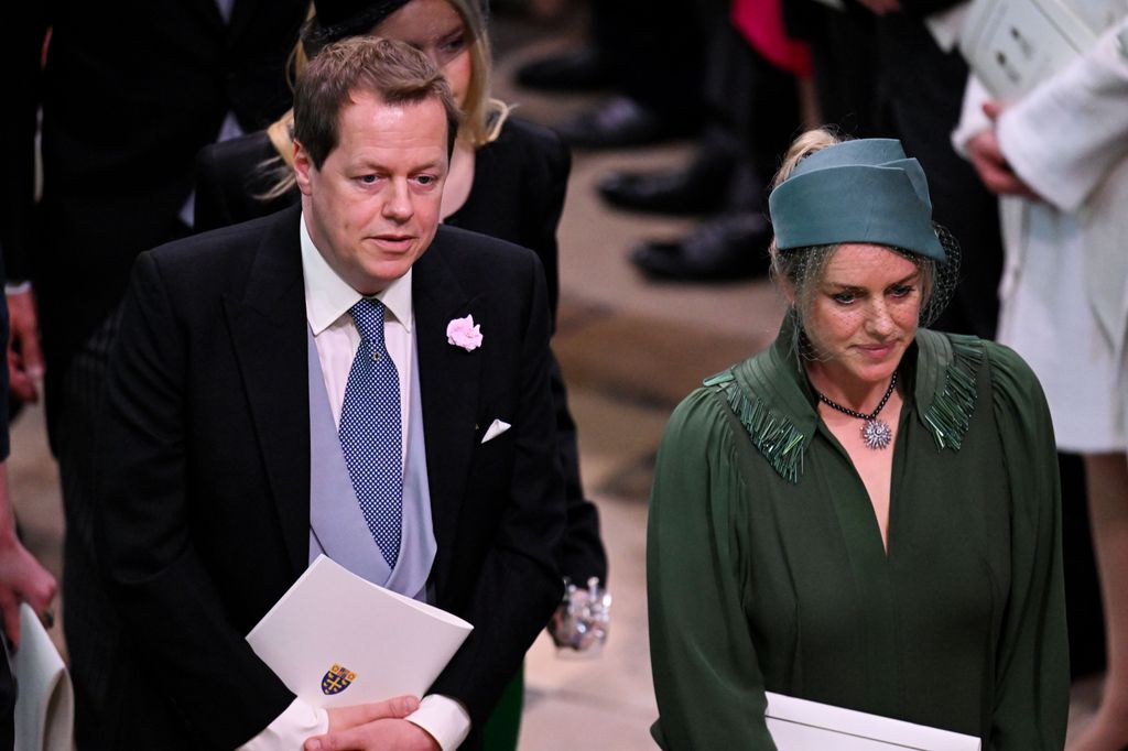 Tom Parker Bowles and Laura Lopes at the coronation