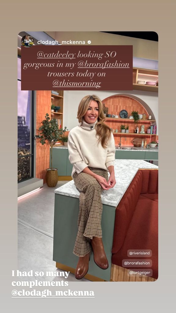 Cat deeley this morning