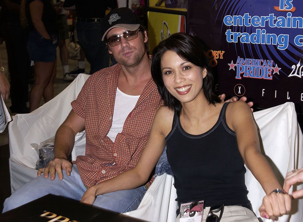 Lexa Doig and Michael Shanks pictured in 2002