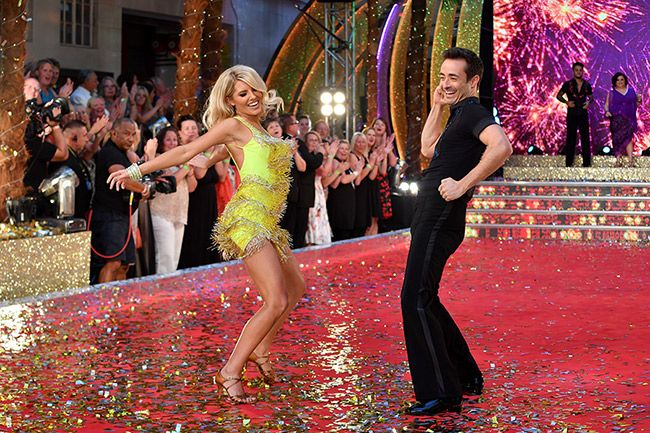 mollie king and Joe McFadden at strictly 2017 launch