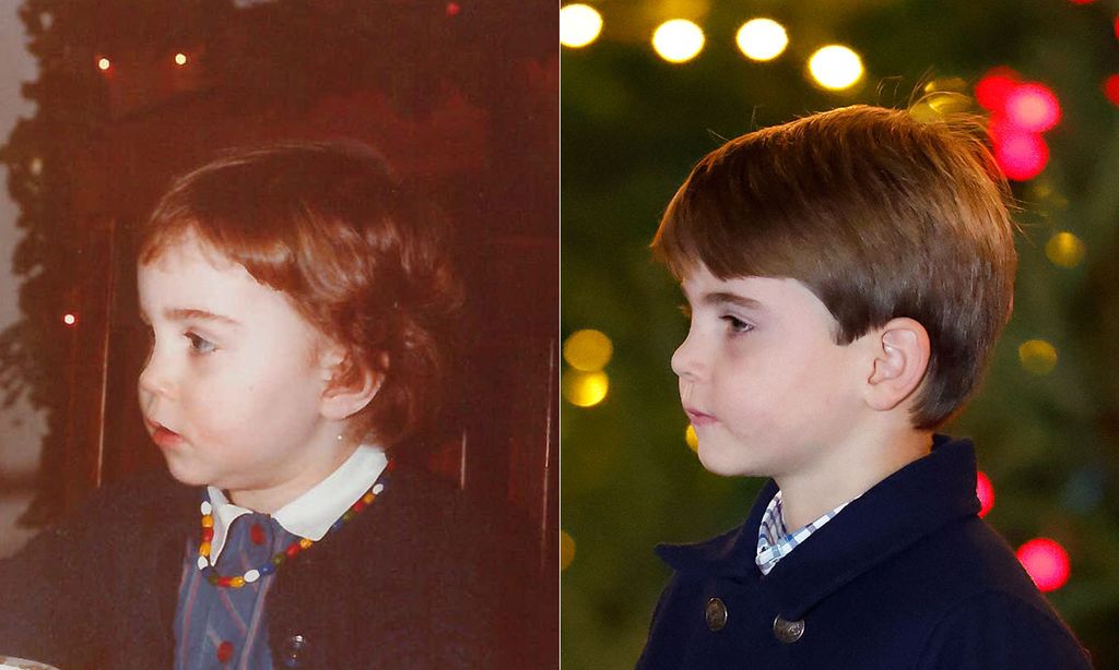 young Kate and young Prince Louis