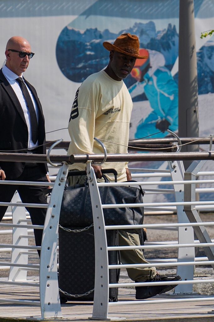 Kris Jenner's boyfriend Corey Gamble touches down in Venice 
