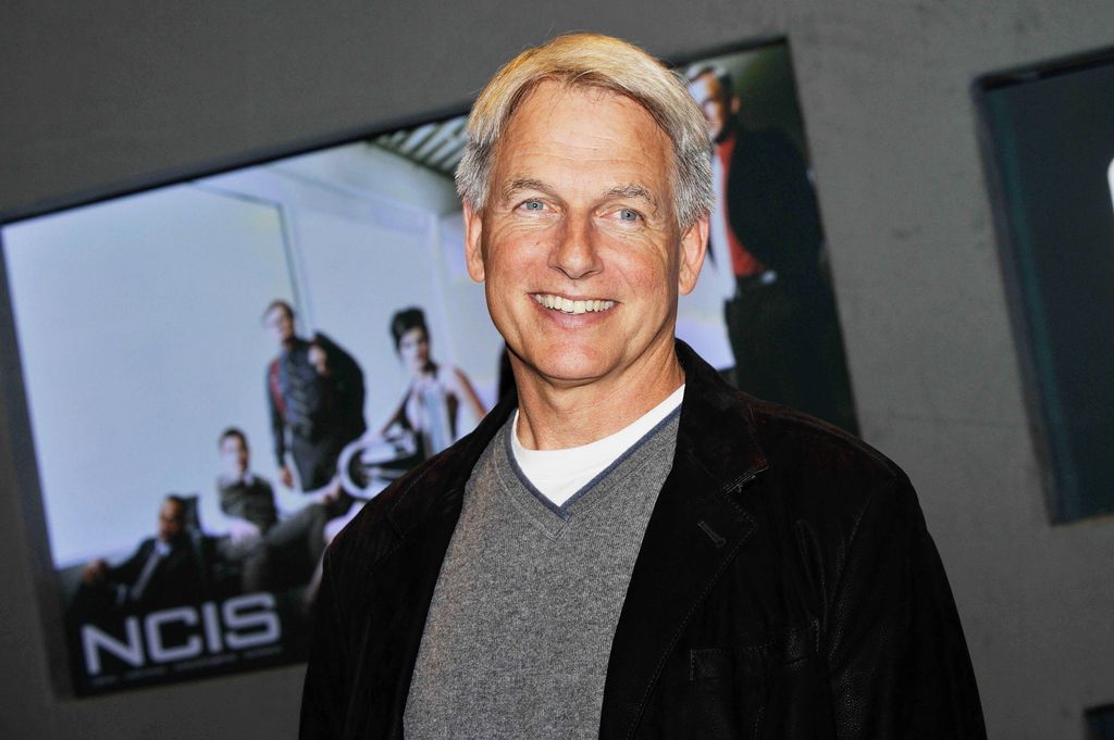 Mark Harmon smiling