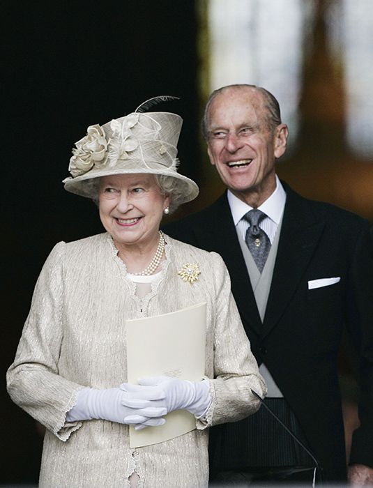the queen and prince philip attend thanksgiving service