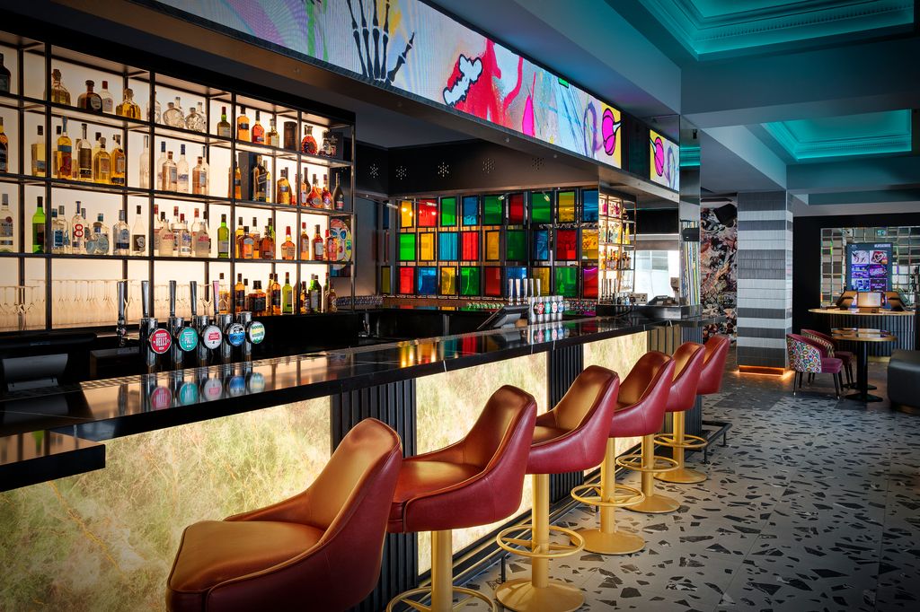 NYX Hotel London Holborn's modern bar 