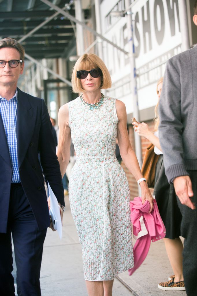 Anna Wintour is the reigning expert when it comes to modest summer in the city style