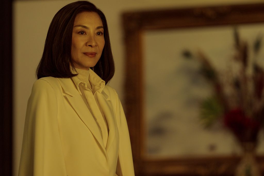 Michelle Yeoh as Mama Sun in The Brothers Sun. 