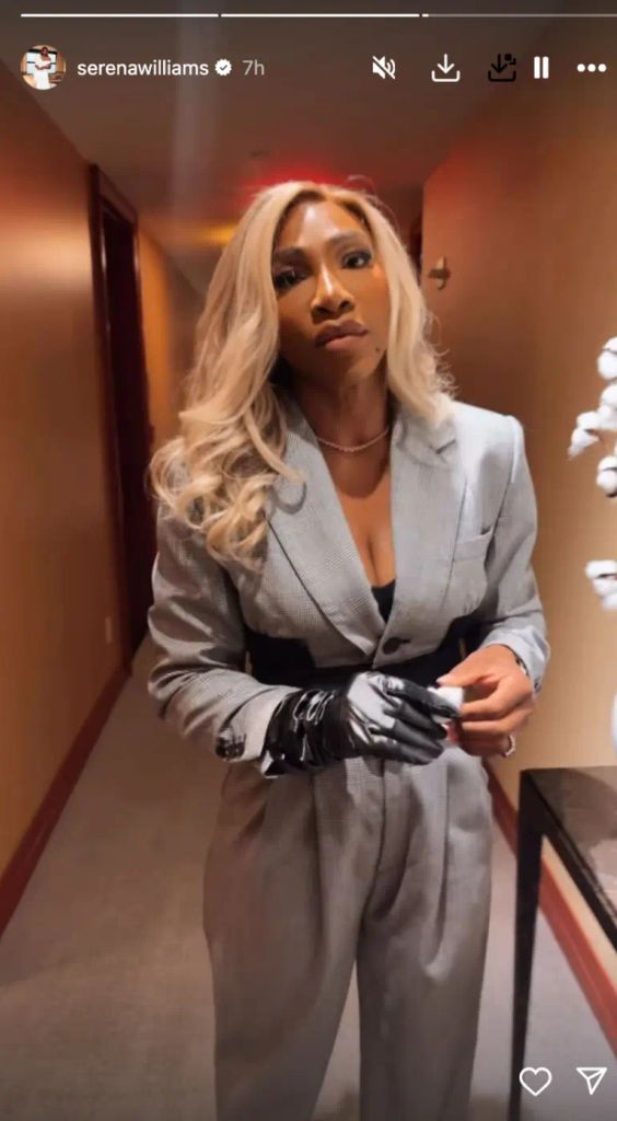 Serena took to instagram to express her distaste over the hotel's choice of plant