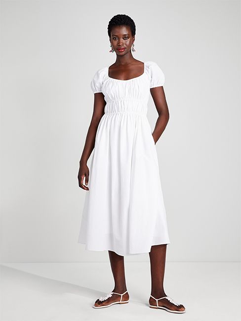 kate spade white dress