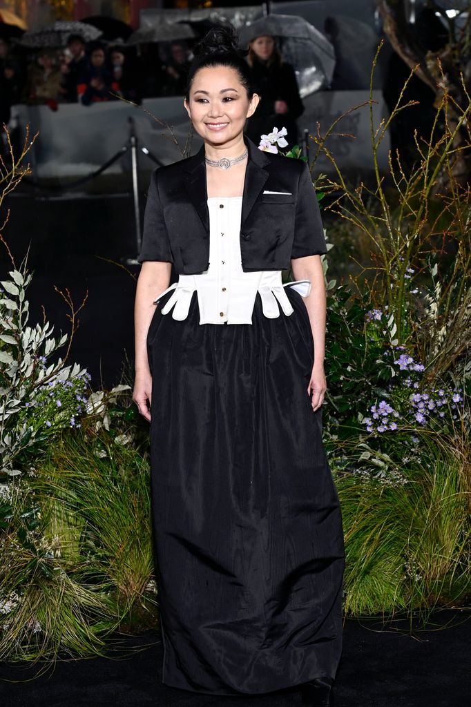 LONDRES, ANGLETERRE - 05 FÉVRIER : Hong Chau assiste à la "Les Hauts de Hurlevent" Première au Royaume-Uni à l'Odeon Luxe Leicester Square le 5 février 2026 à Londres, Angleterre. (Photo de Gareth Cattermole/Getty Images)