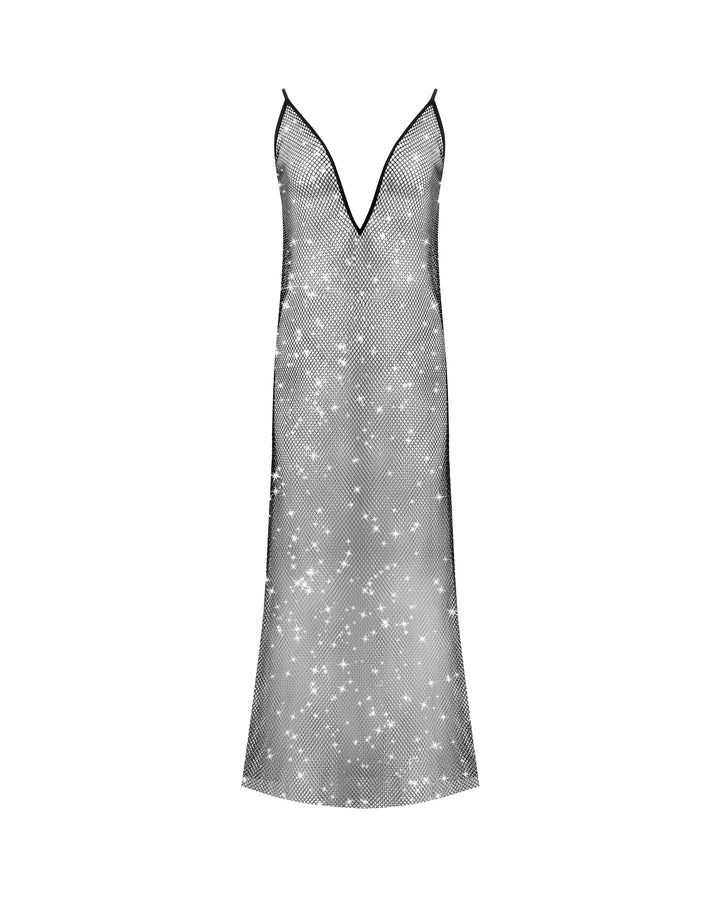 Noor Sheer Mesh Chemise Black
bluebella