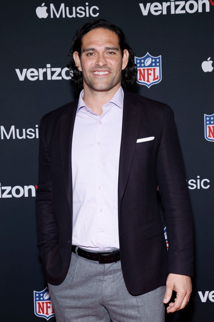 Mark Sanchez attends Run the Playlist Live at Super Bowl LVIII on February 10, 2024 