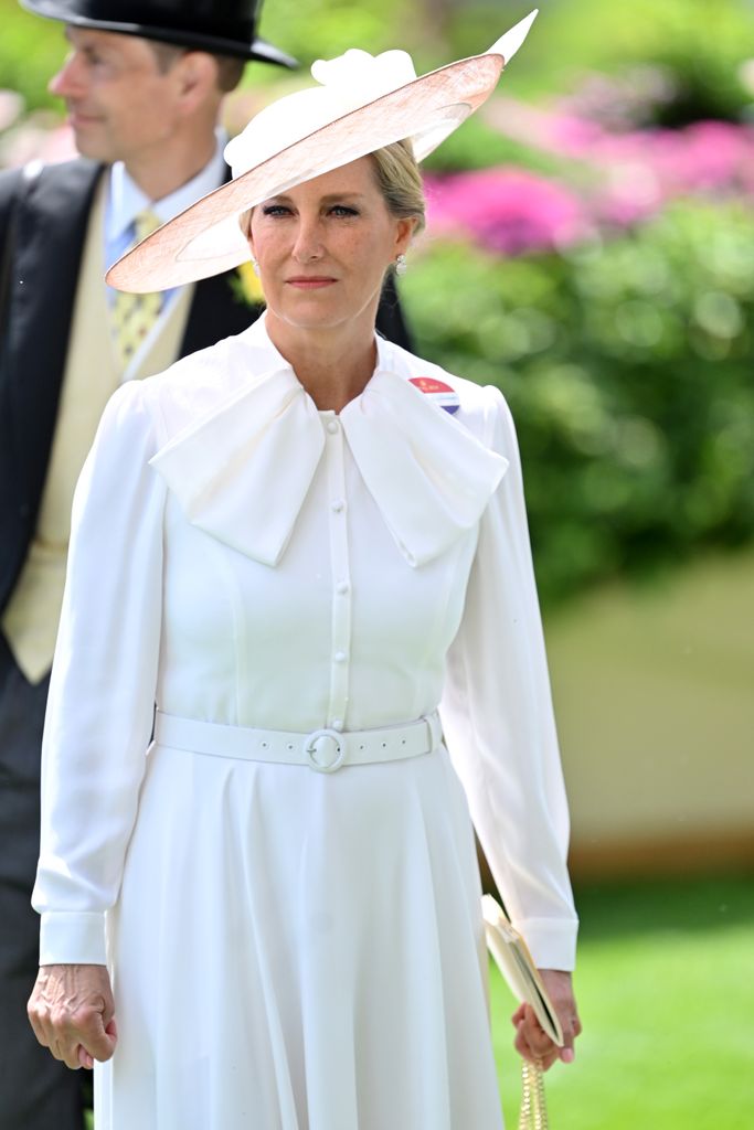 Sophie, Duchess of Edinburgh attended day two of Royal Ascot 2023 at Ascot Racecourse