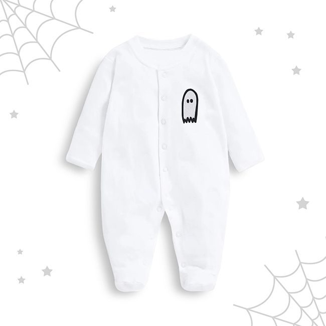 Halloween baby sleepsuit