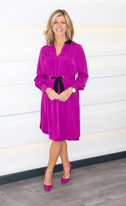 Kate Garraway Purple Dress