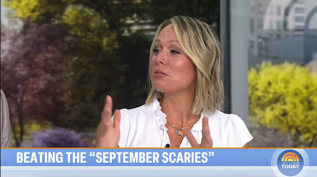 Dylan Dreyer opened up about the contrasting emotions she feels ahead of a change to her family's routine 