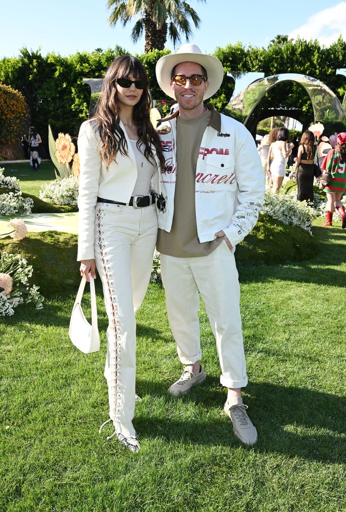 Nina Dobrev and Shaun White at Revolve Festival: The Seventh Annual Fashion, Music and Lifestyle Event held on April 13, 2024 in Palm Springs, California. 