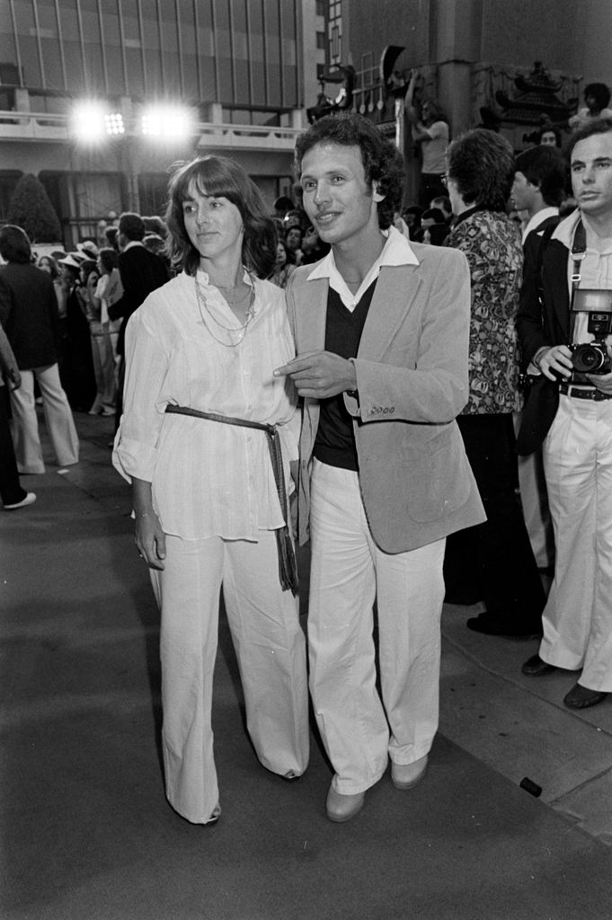 Janice Crystal and Billy Crystal attend the local premiere of "Grease" in 1978