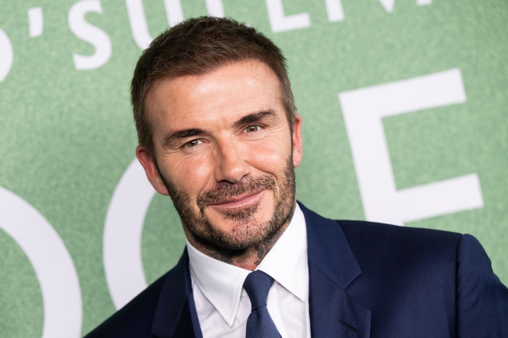 David Beckham attends the "Ronnie O'Sullivan: The Edge of Everything" Premiere at Odeon West End on November 21, 2023 in London, England.