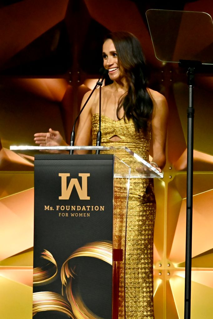 Meghan Markle recieved the Woman of Vision award