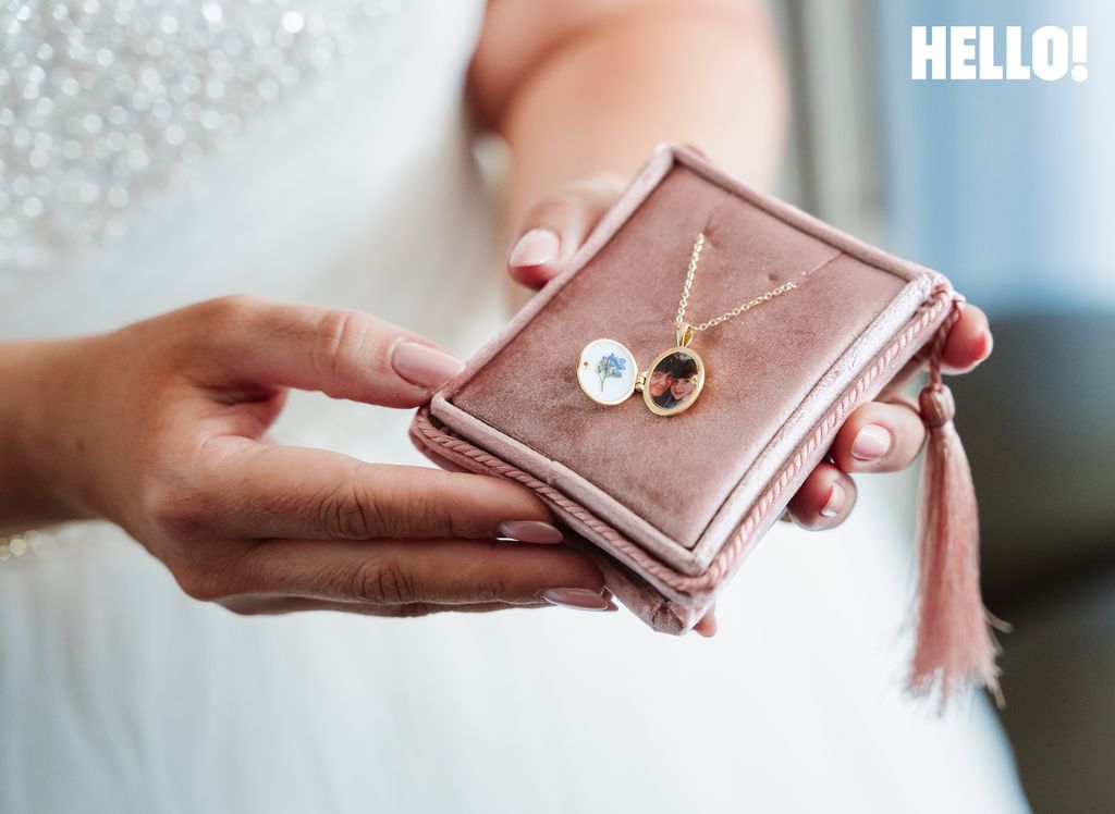 Louise Pentland's locket with her mother's picture