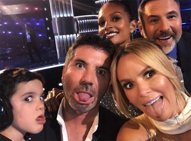 eric cowell with bgt judges