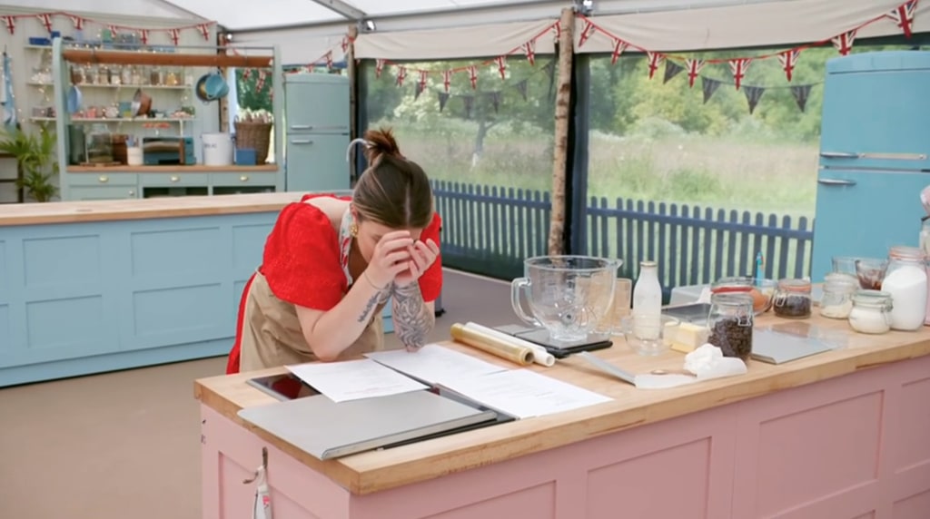 Georgie on The Great British Bake Off