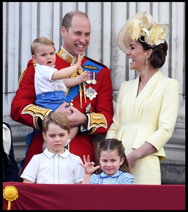 prince louis trooping steals the show