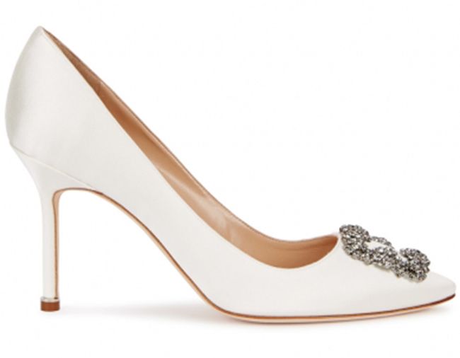 M&S restocks Manolo Blahnik bridal shoe dupe following royal wedding ...