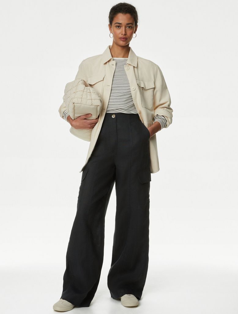marks and spencer cargo trousers for spring