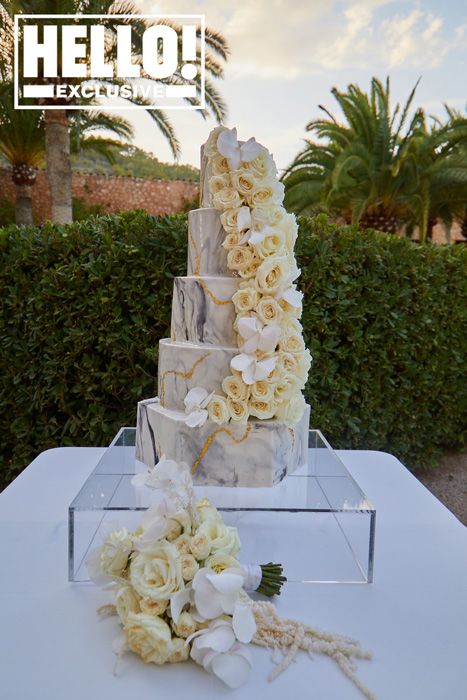 jess wright wedding cake