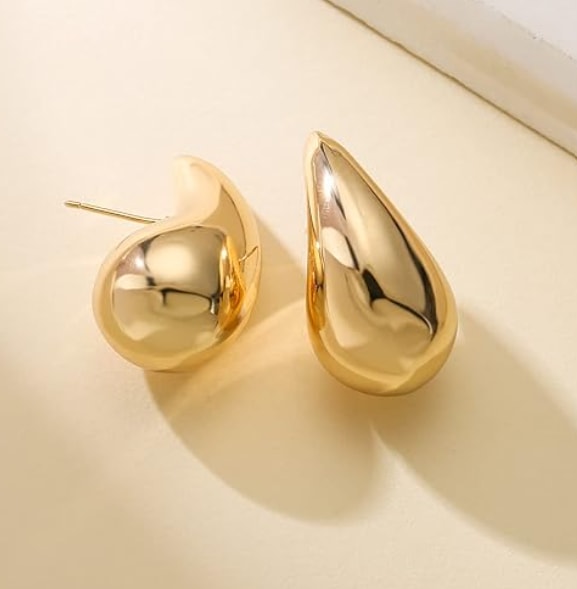 amazon gold drop earrings 