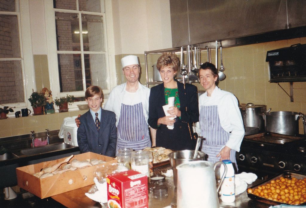 Diana took her sons William and Harry to visit homeless shelter, The Passage