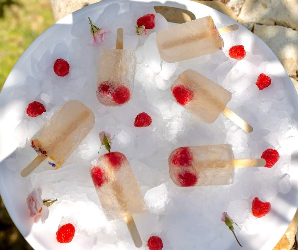 Meghan Markle's tray of rose popsicles shown on her Instagram feed