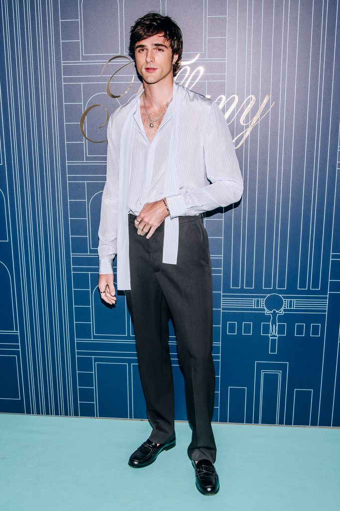 Jacob Elordi at the grand-reopening of the Landmark, Tiffany & Co.'s flagship store, held at Tiffany & Co.