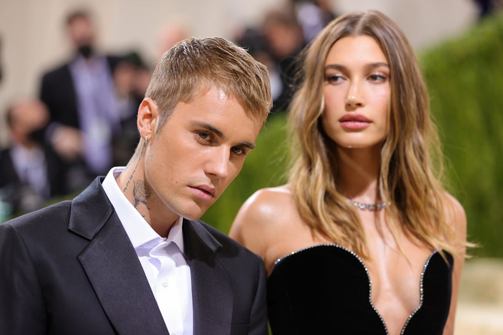 Justin and Hailey at the 2021 Met Gala