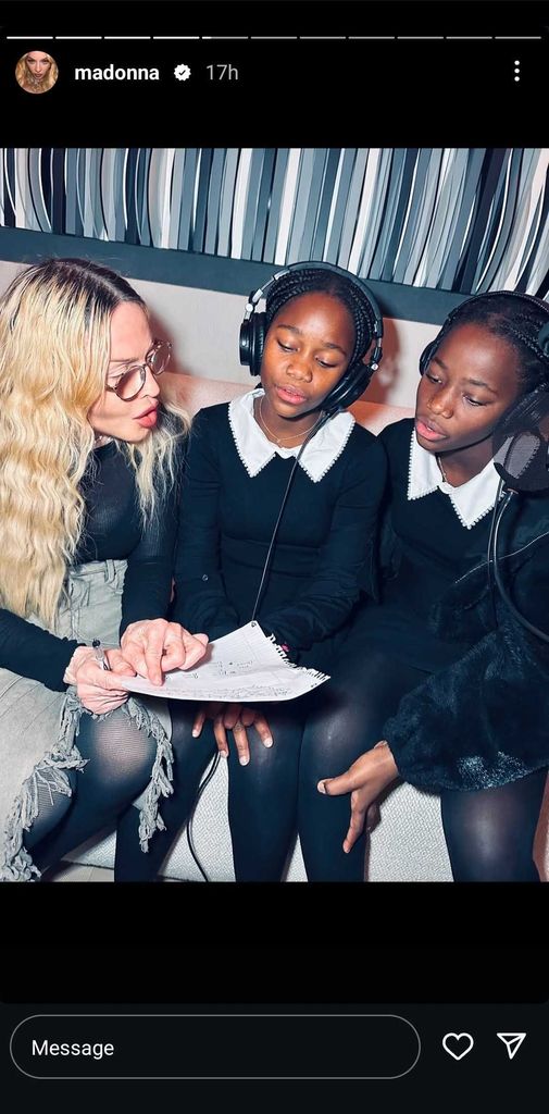 Madonna shows off youthful appearance as she hints at special project