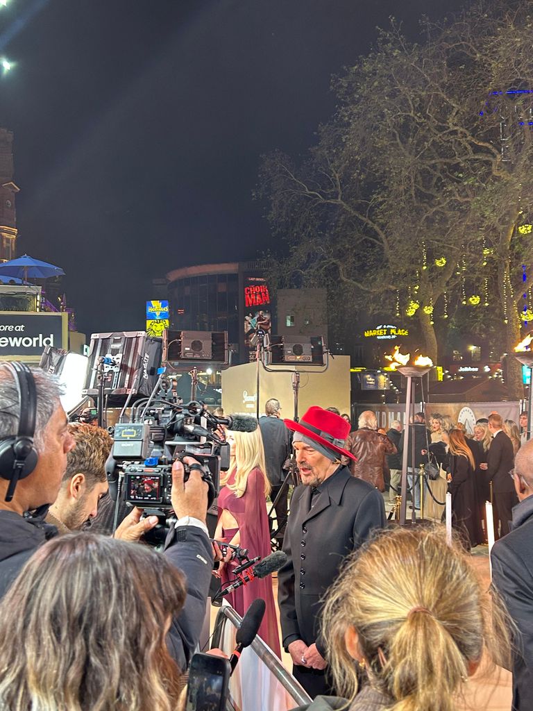 Billy Bob Thorton on the red carpet