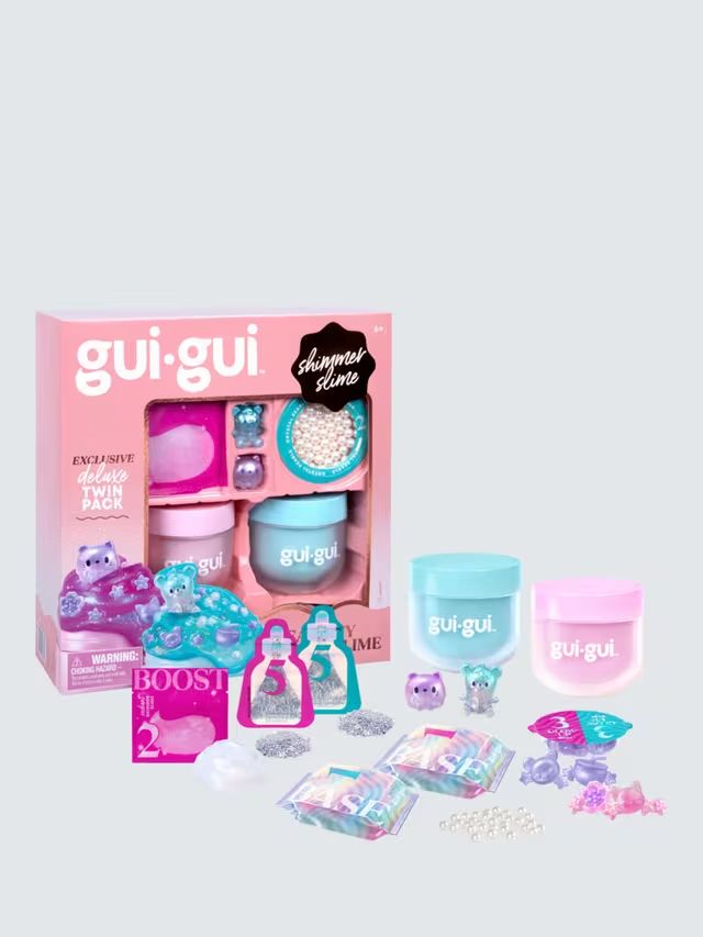 Gui Gui Shimmer Deluxe Slime Duo Pack