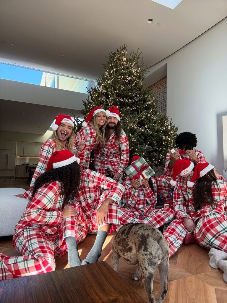 heidi klum christmas kids