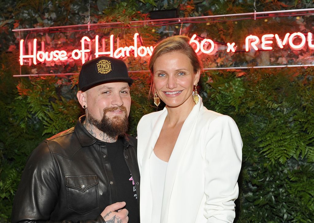 Benji Madden and Cameron Diaz attend House of Harlow 1960 x REVOLVE on June 2, 2016 in Los Angeles, California