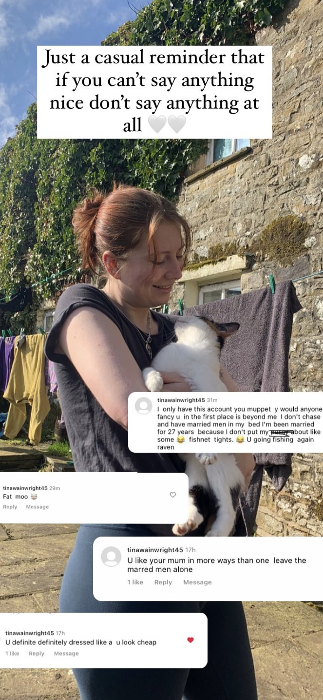 Raven Owen hit back at trolls on social media