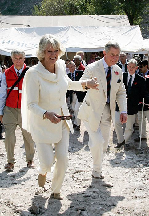 prince charles and camilla holding hands