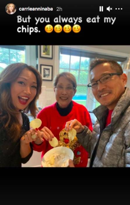 the talk carrie ann inaba family photo
