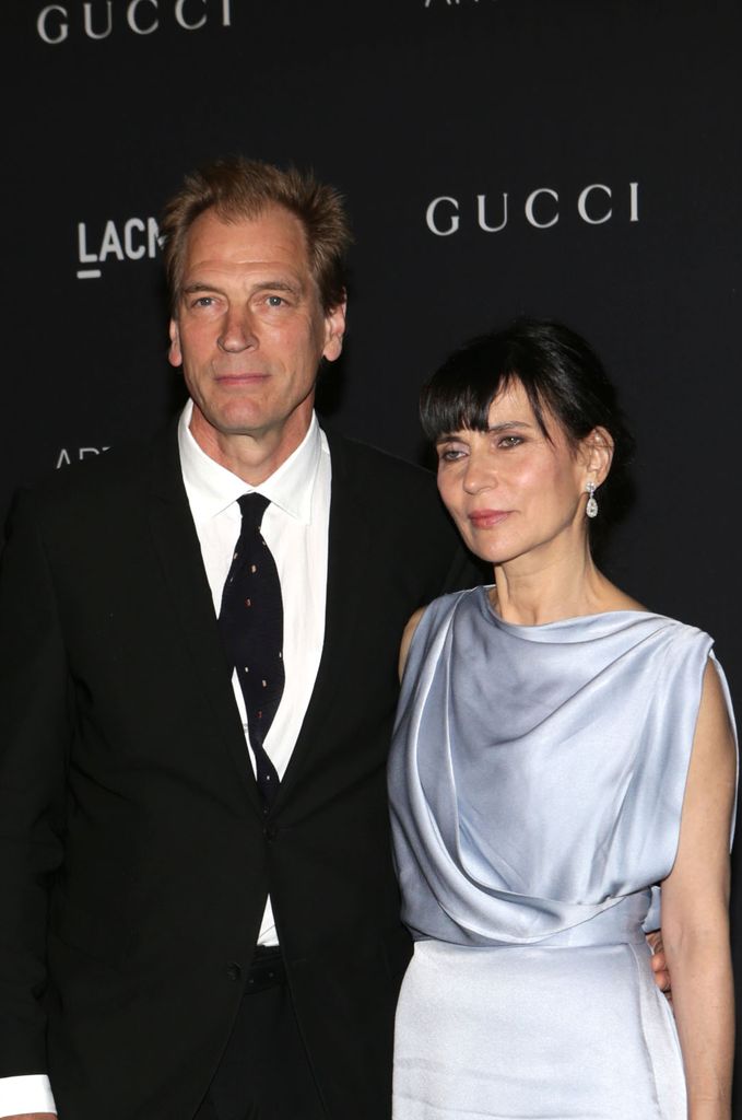 Julian Sands, Evgenia Citkowitz at the LACMA Art and Film Gala, Los Angeles on 07 Nov 2015