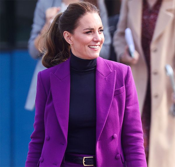 kate middleton ponytail